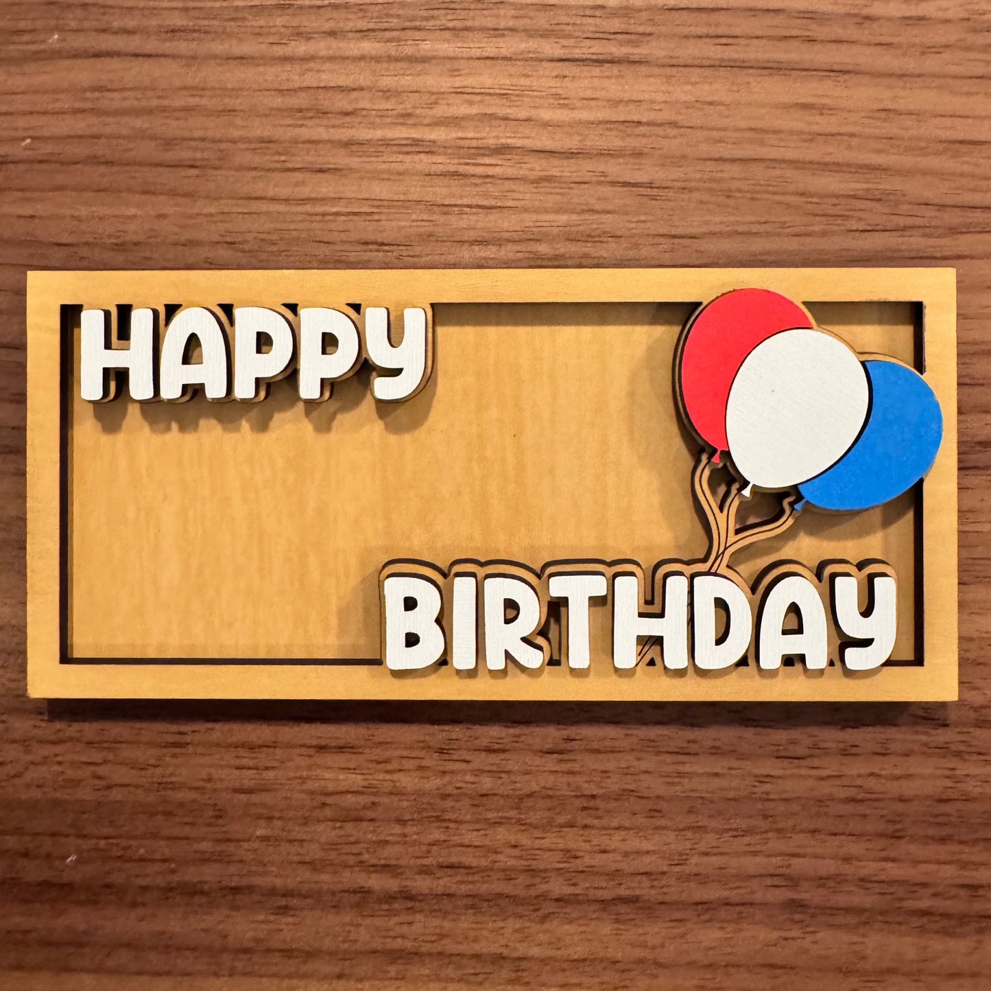 Happy Birthday Money Holder