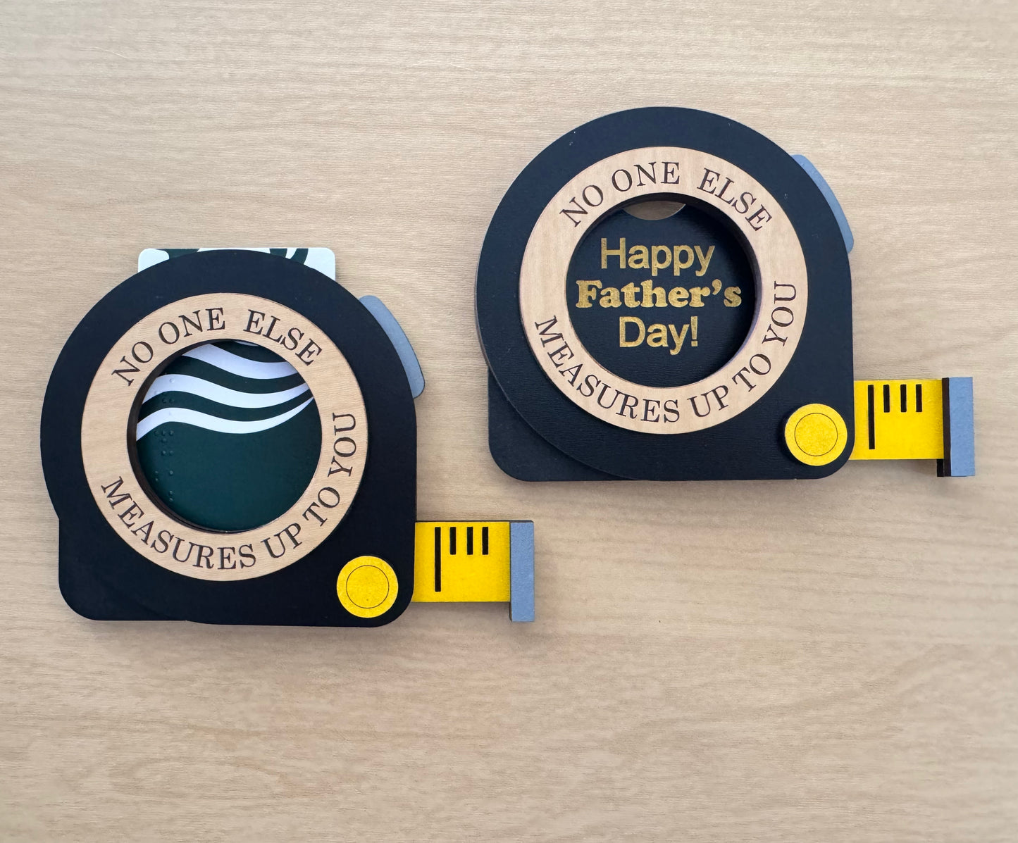 Measure Up Gift Card Holder