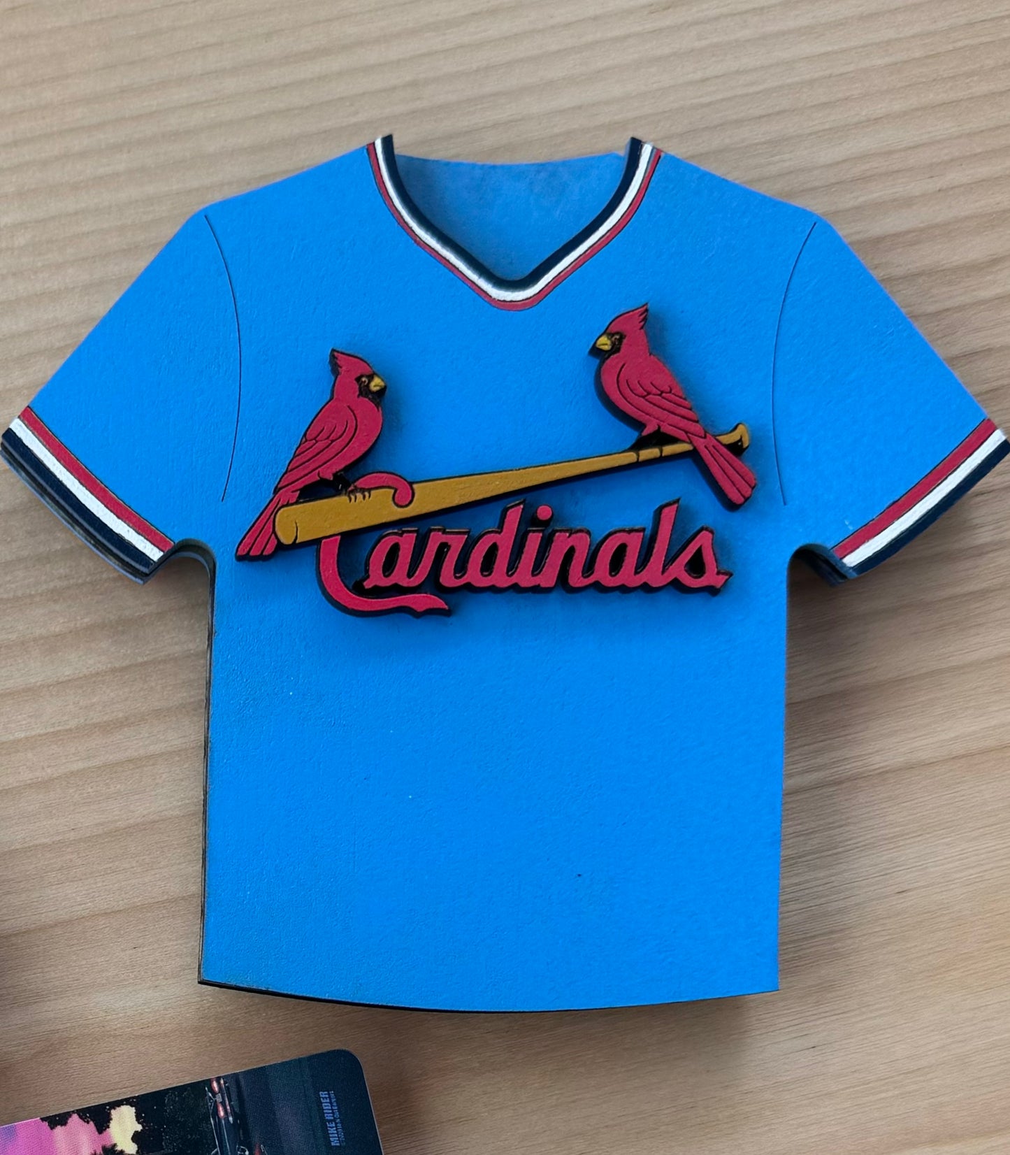 Baseball Jersey Gift Card Holder