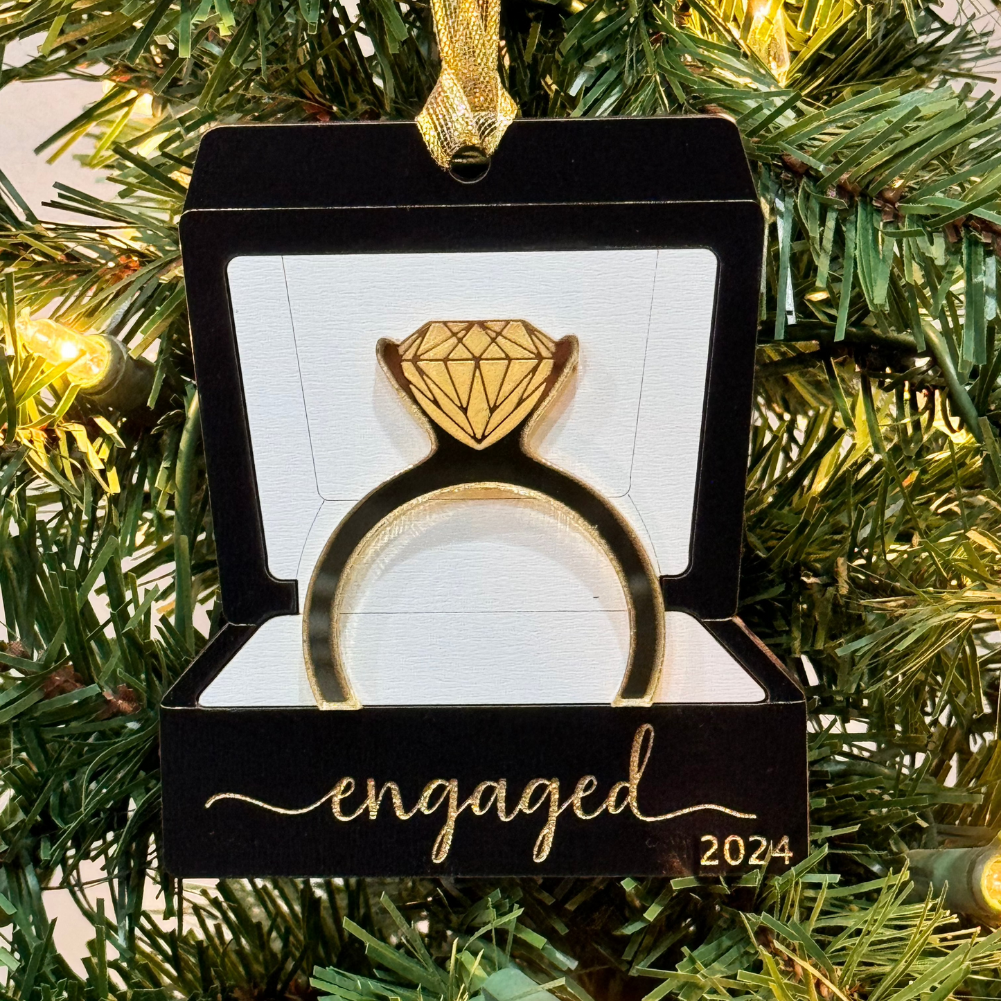 Engagment Ring Ornament