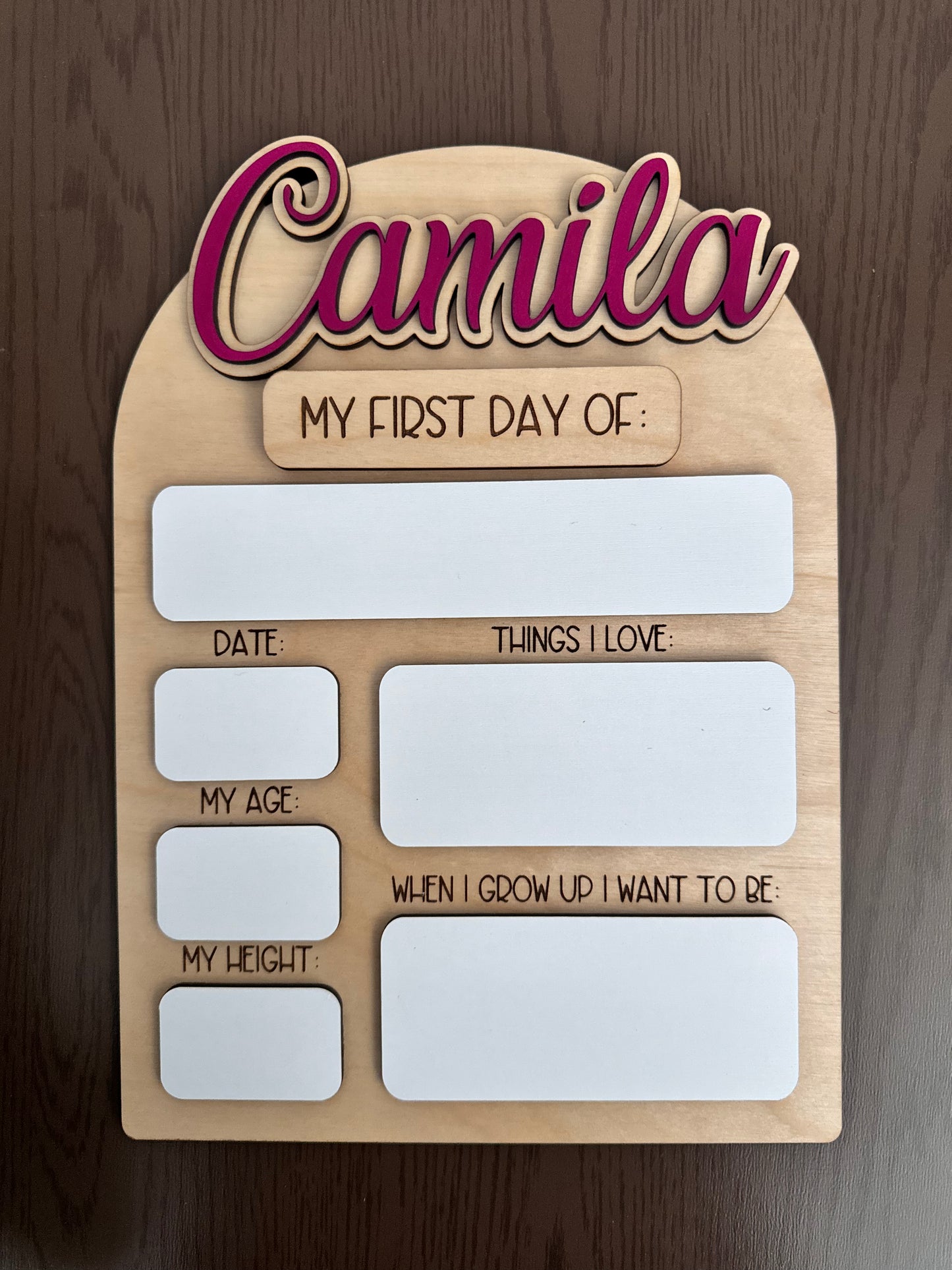 First / Last Day of School Sign