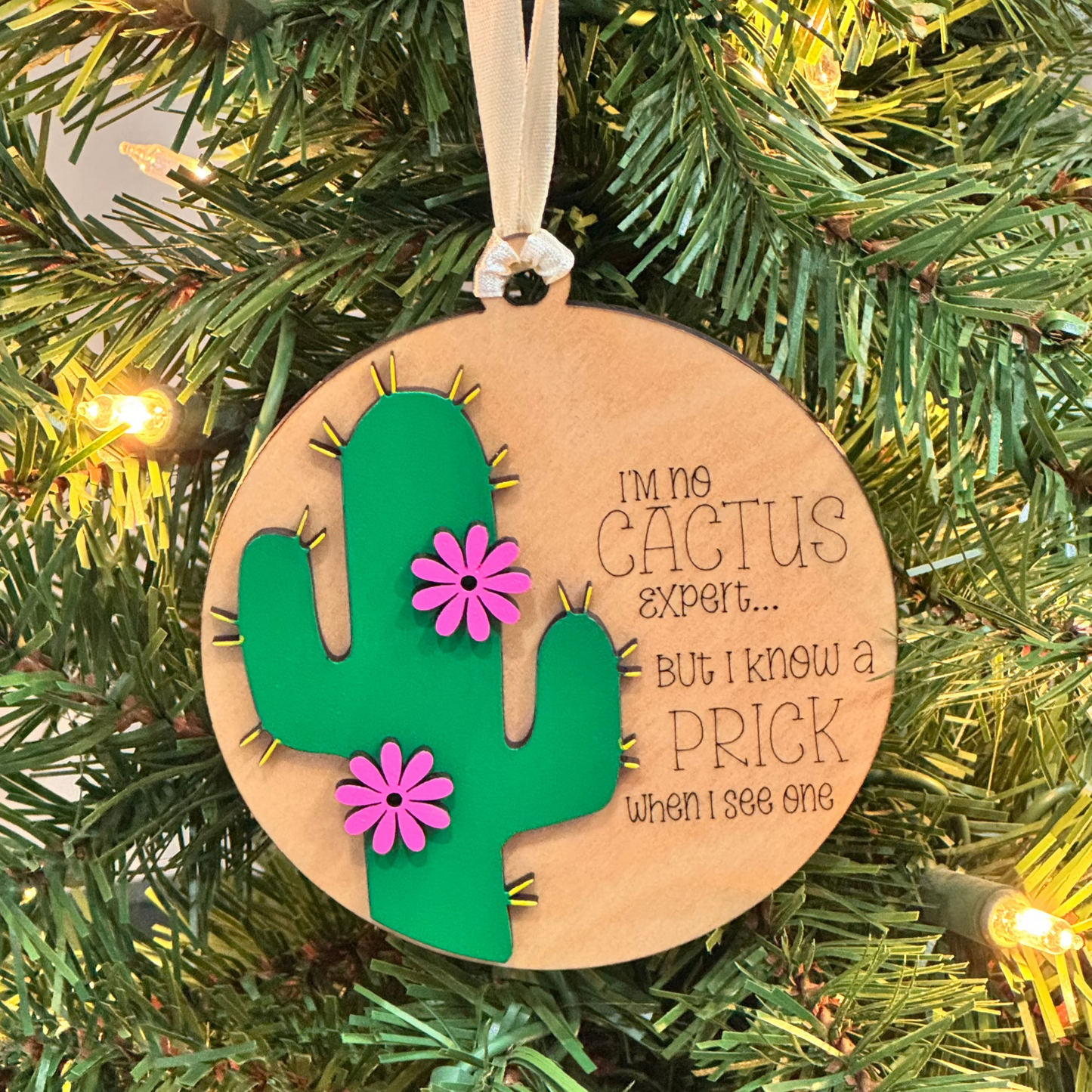 Cactus Prick Ornament