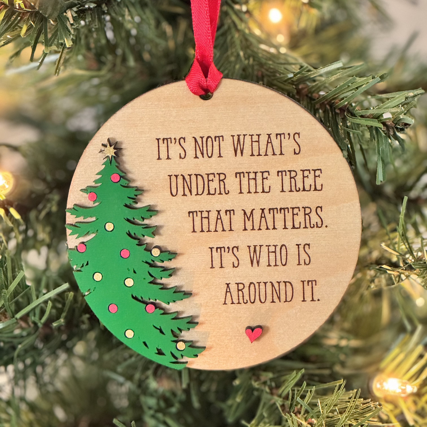 Friends Around the Tree Ornament