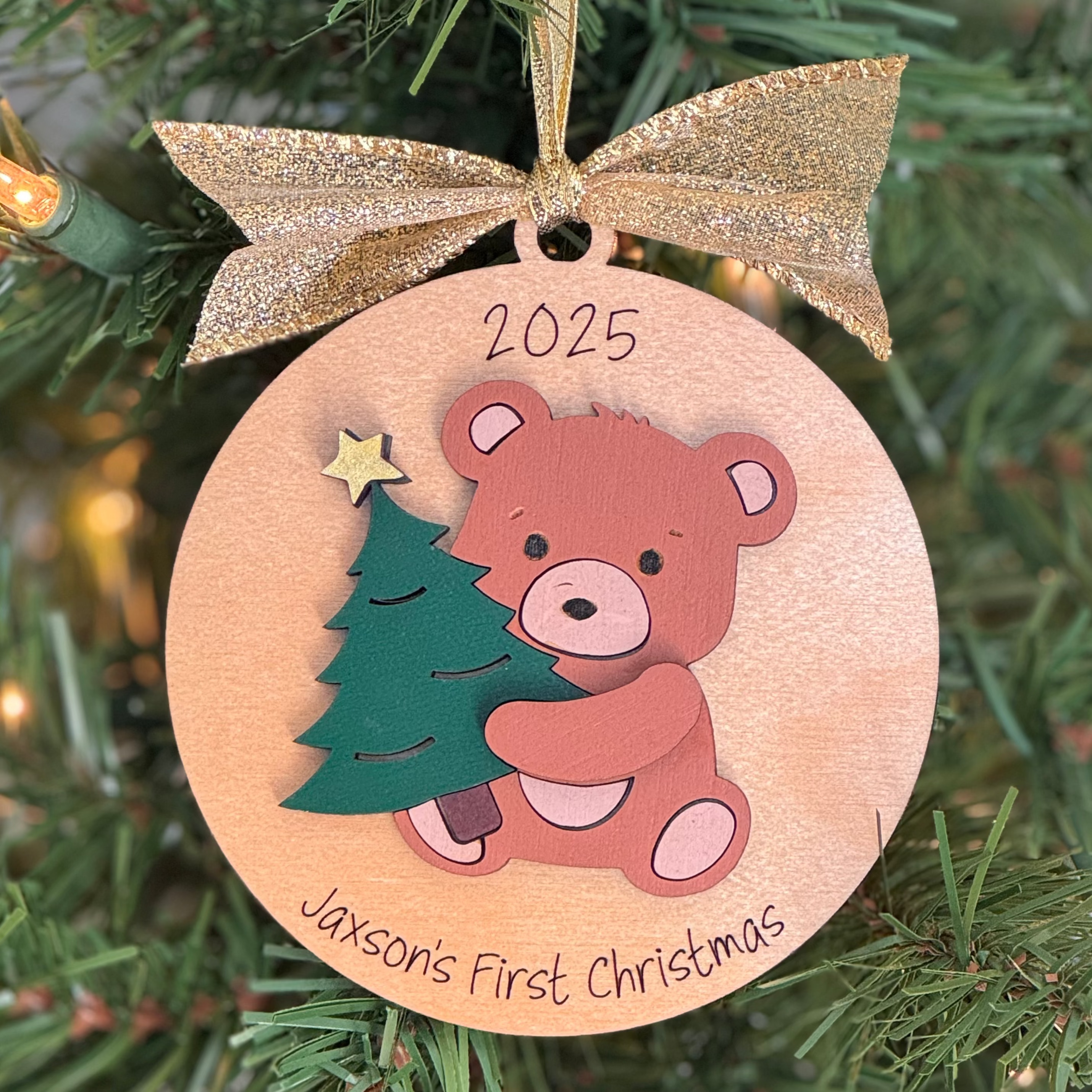 First Christmas Bear & Tree