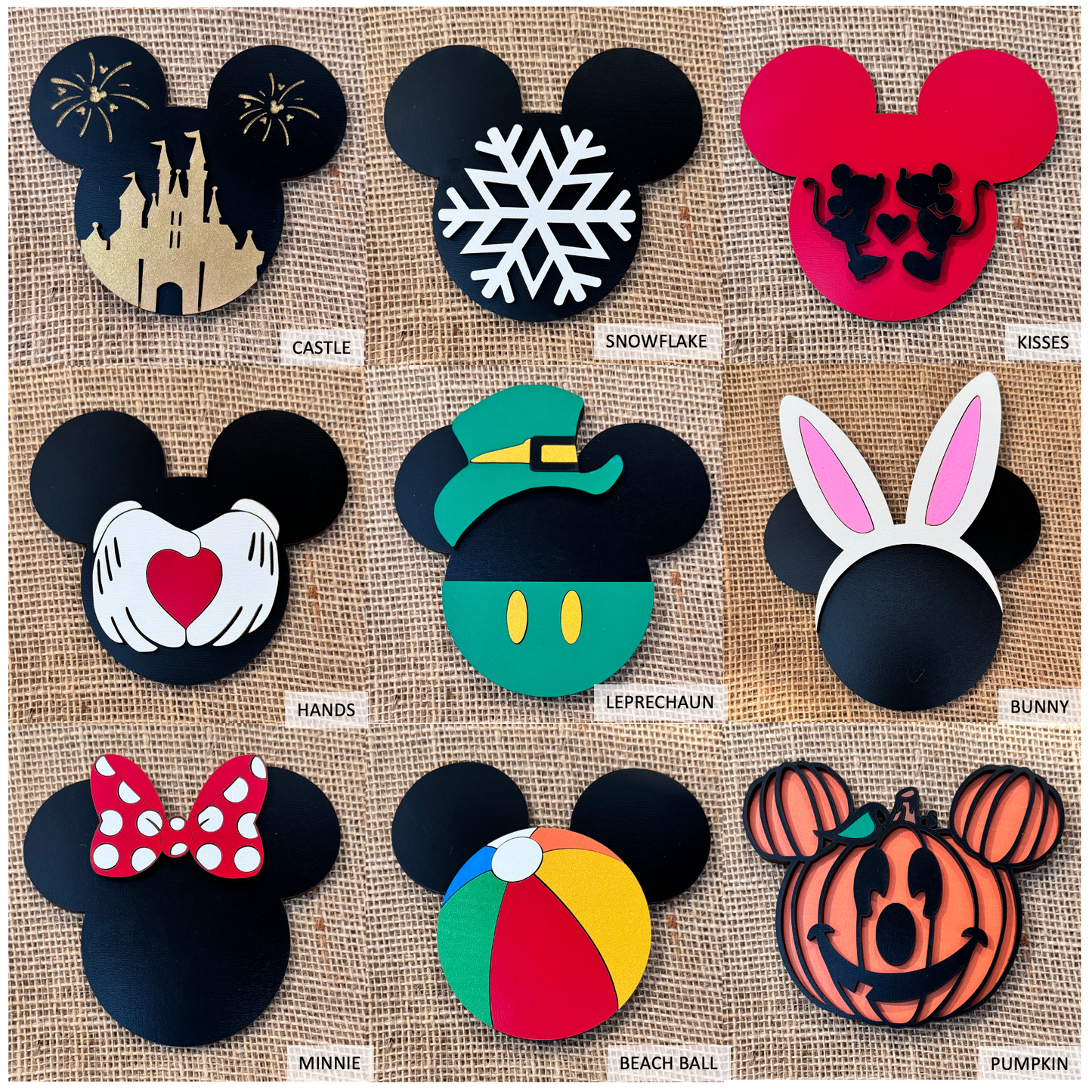 Personalized Mouse LOVE Sign