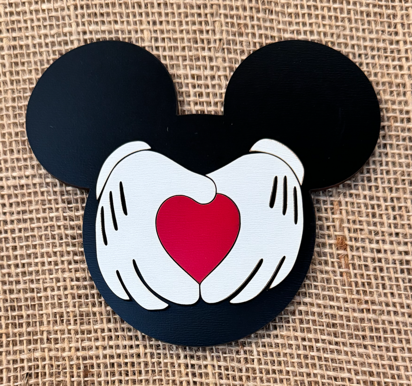 Mouse Heads for HOME or LOVE Sign