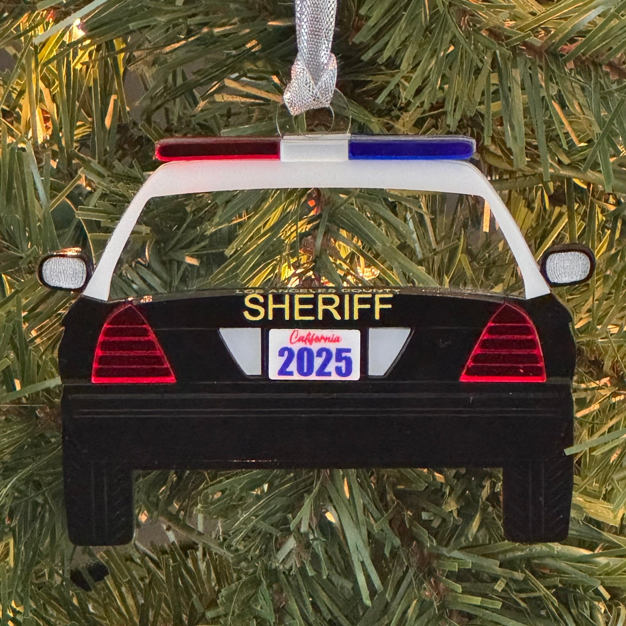 LASD Patrol Car Ornament