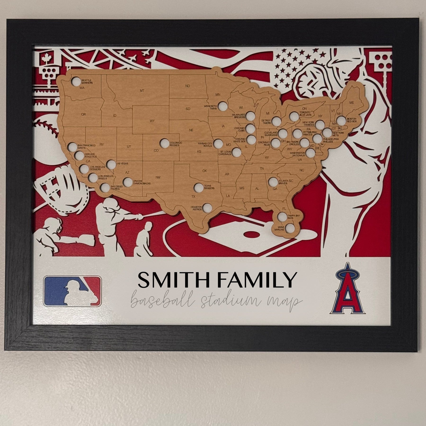 Interactive Baseball Stadium Travel Map