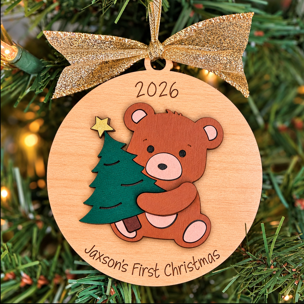 First Christmas Bear & Tree