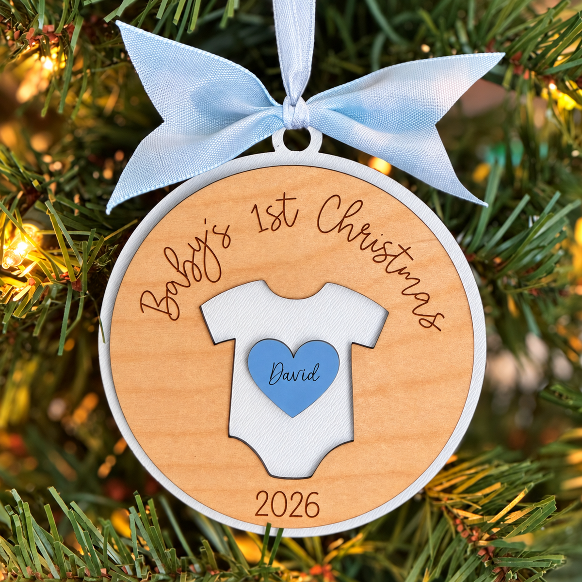 Baby's First Christmas Onesie