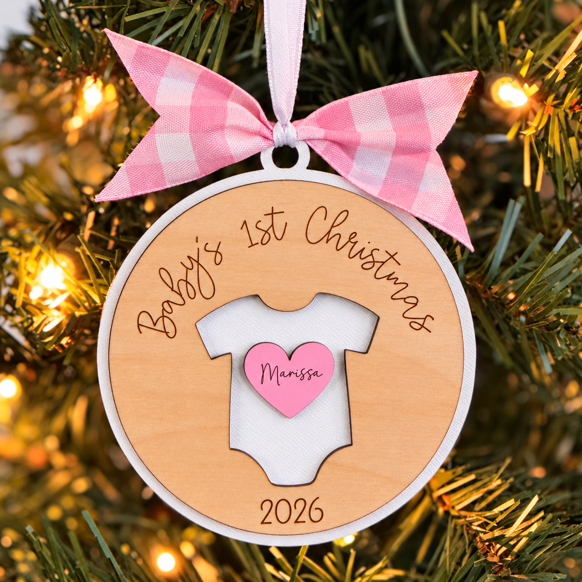Baby's First Christmas Onesie