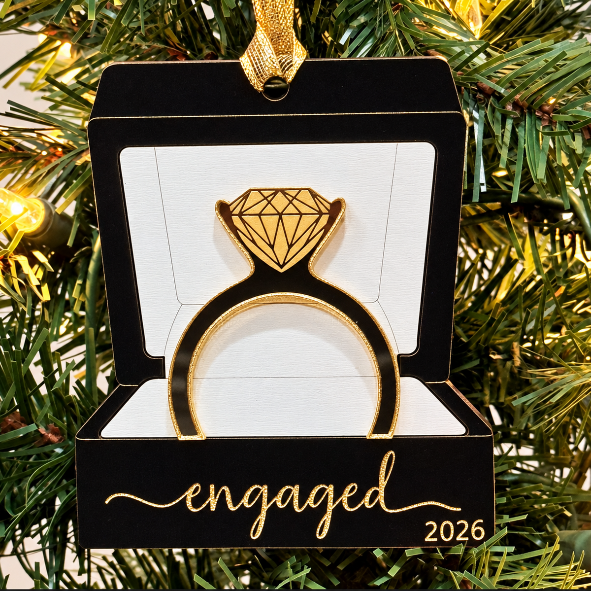 Engagment Ring Ornament