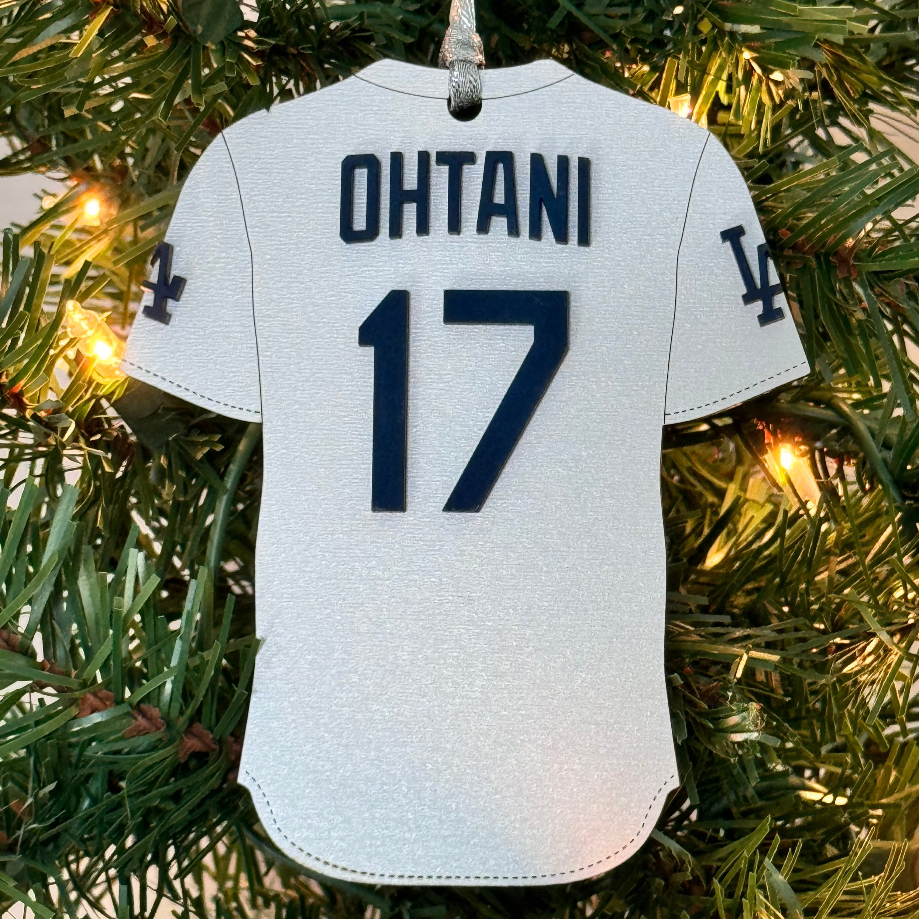Dodgers Jersey Ornament