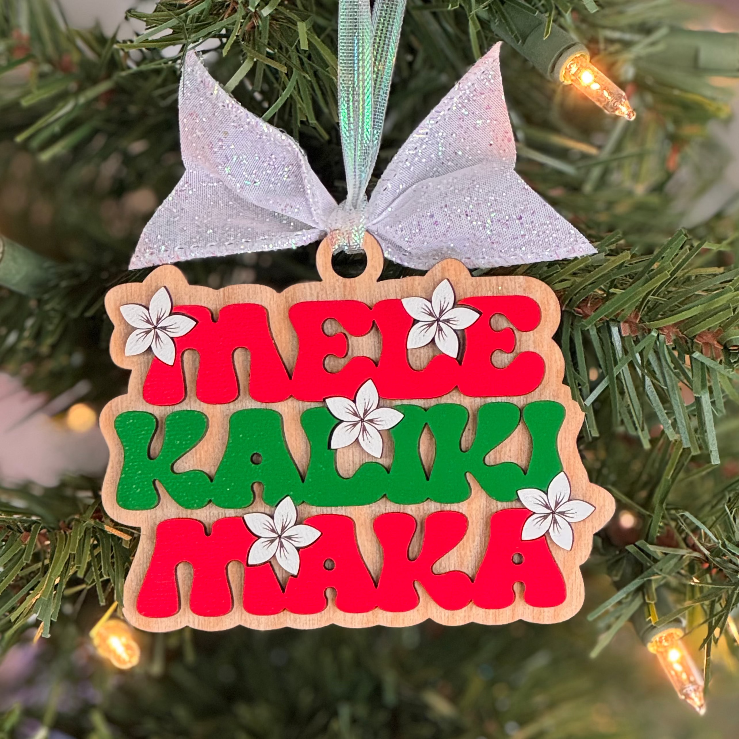 Mele Kalikimaka Ornament
