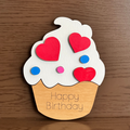 Birthday Cupcake Gift Card Holder