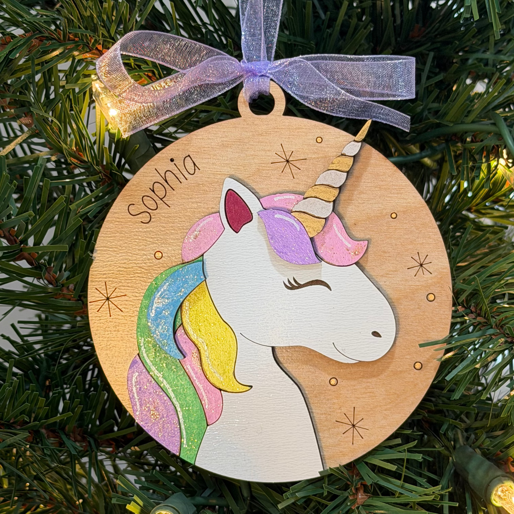 Multicolor Mane Unicorn