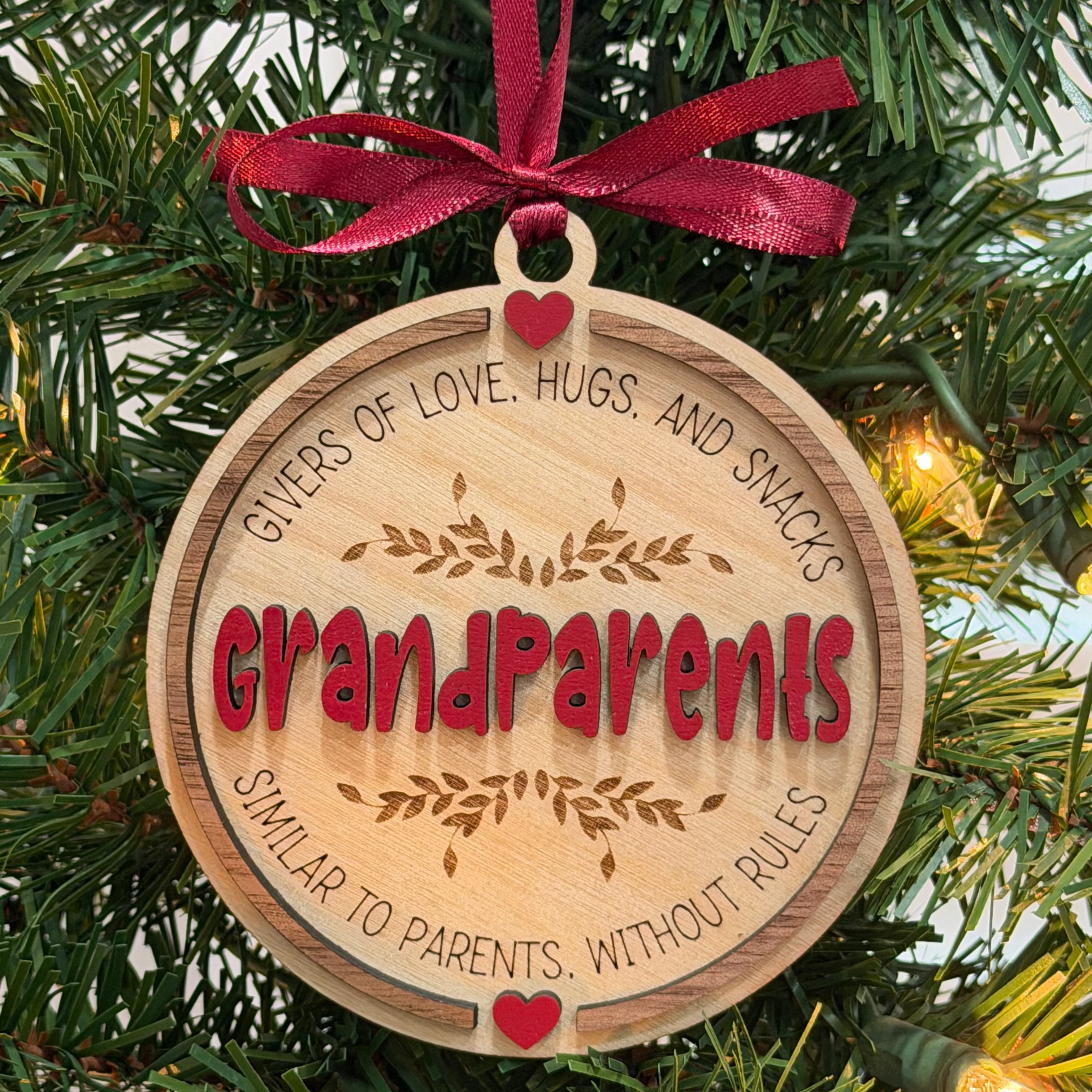Grandparents - Giver of Love, Hugs & Snacks