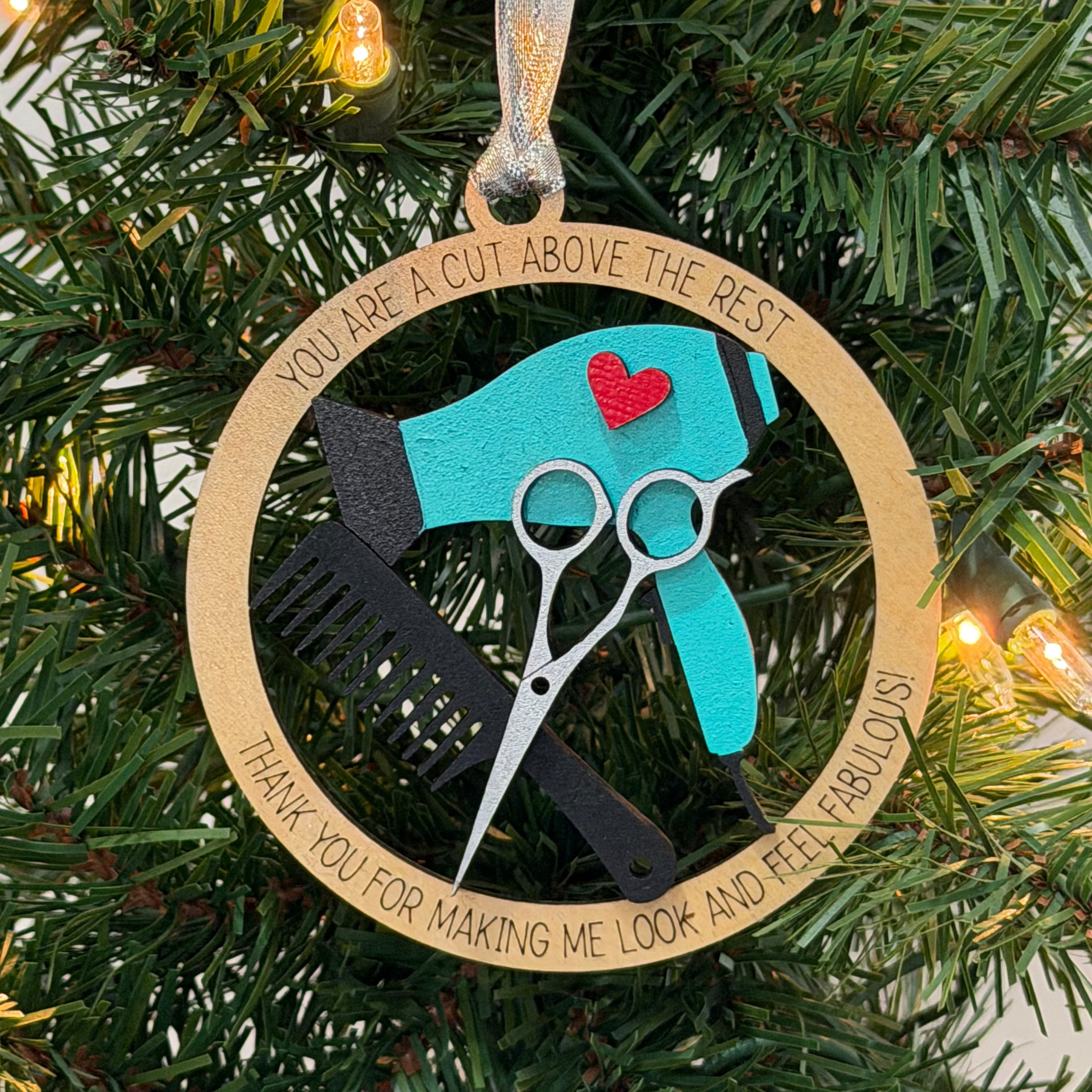 Hair Stylist Ornament