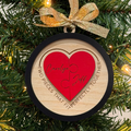 Puzzle Love Ornament
