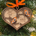 Butterflies Beside Us Ornament