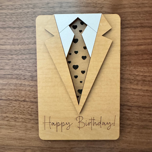 Suit Gift Card Holder