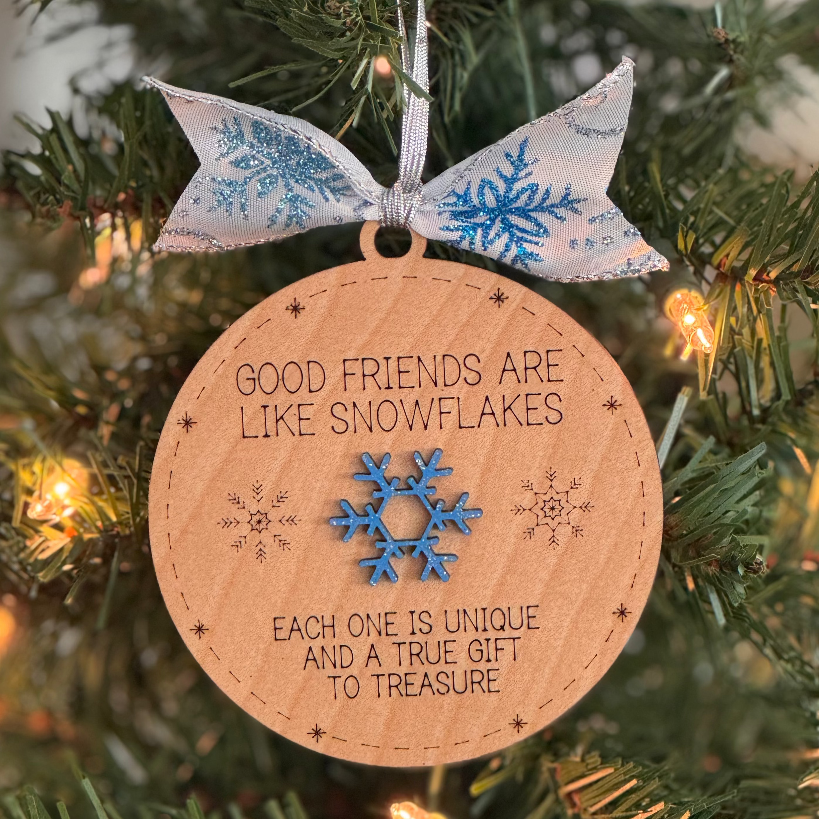 Friends Like Snowflakes