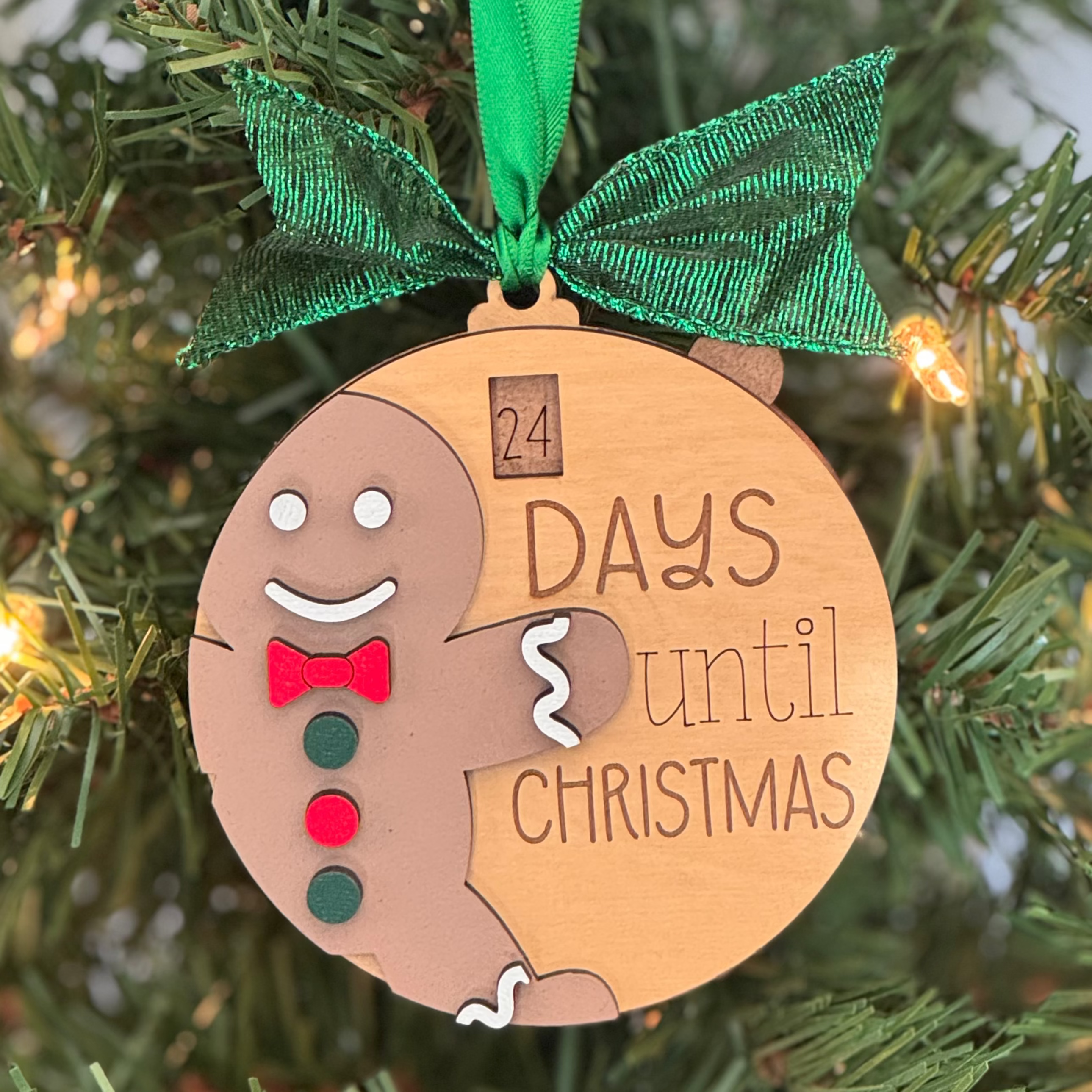 Christmas Countdown - Gingerbread Man