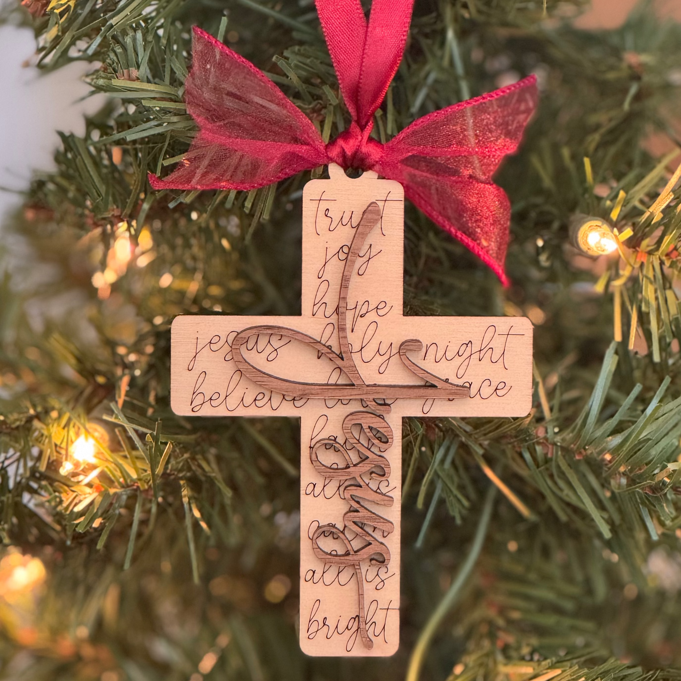 Christian Cross w/ Sayings