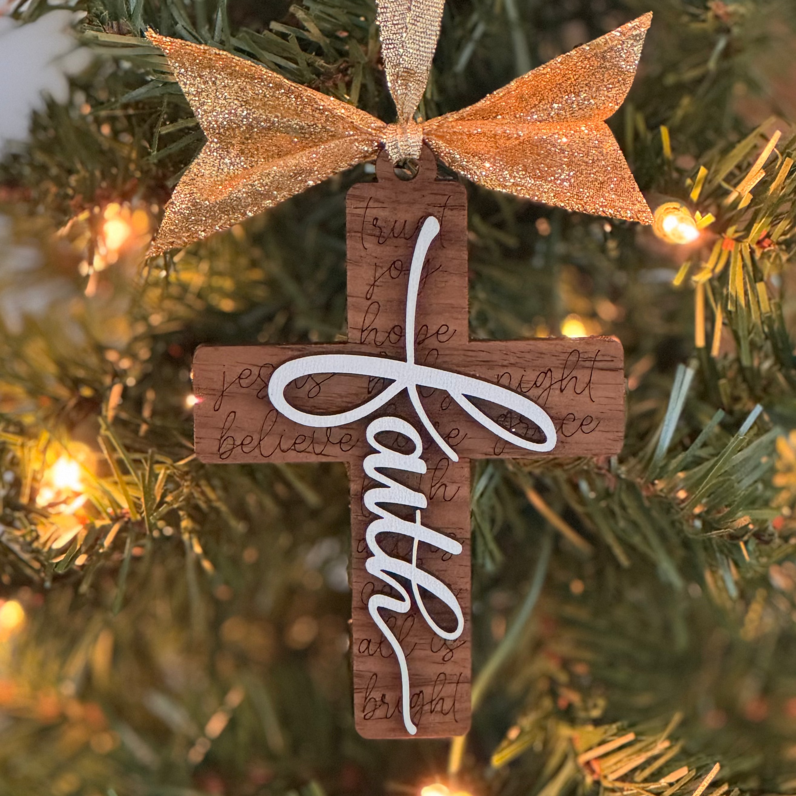 Christian Cross w/ Sayings