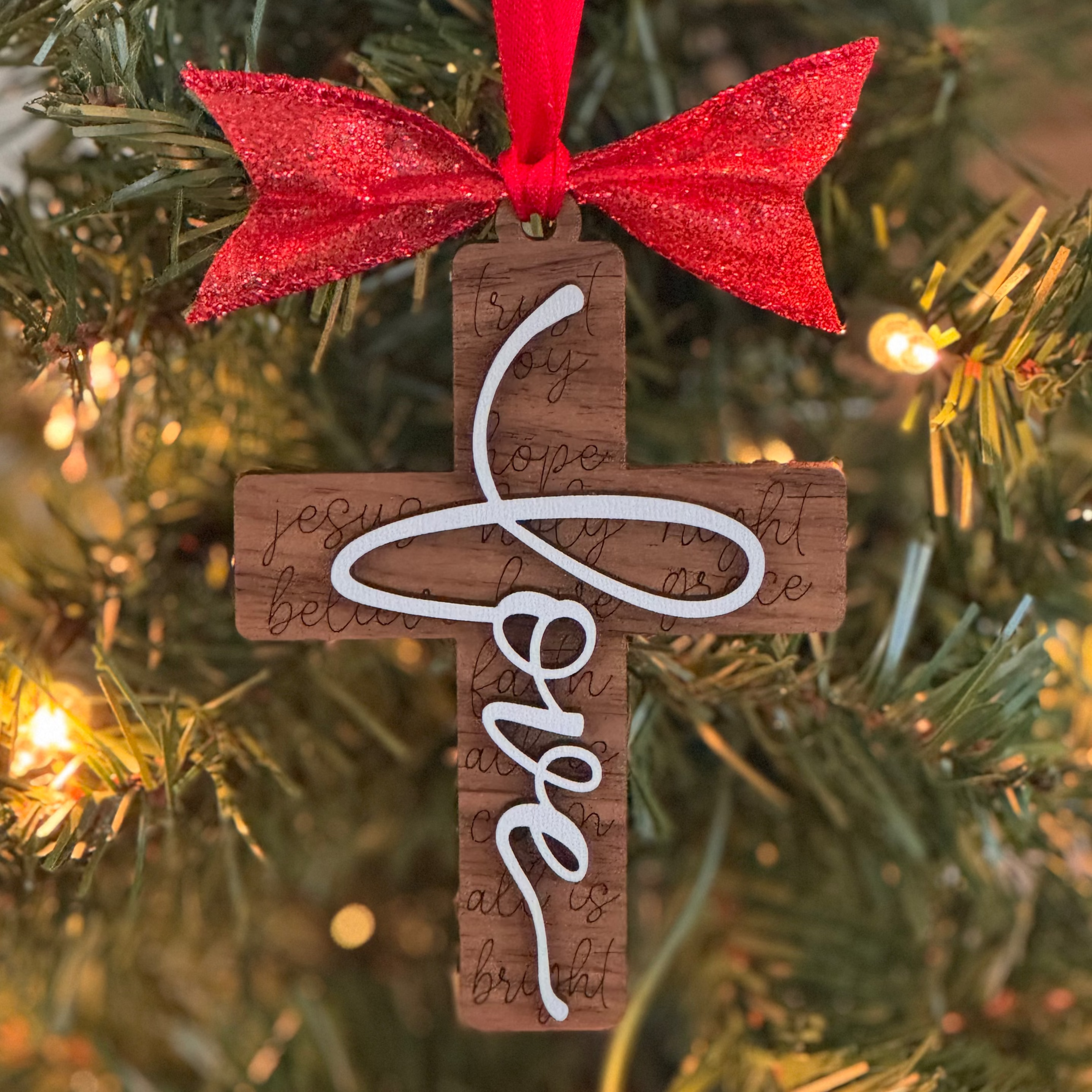 Christian Cross w/ Sayings