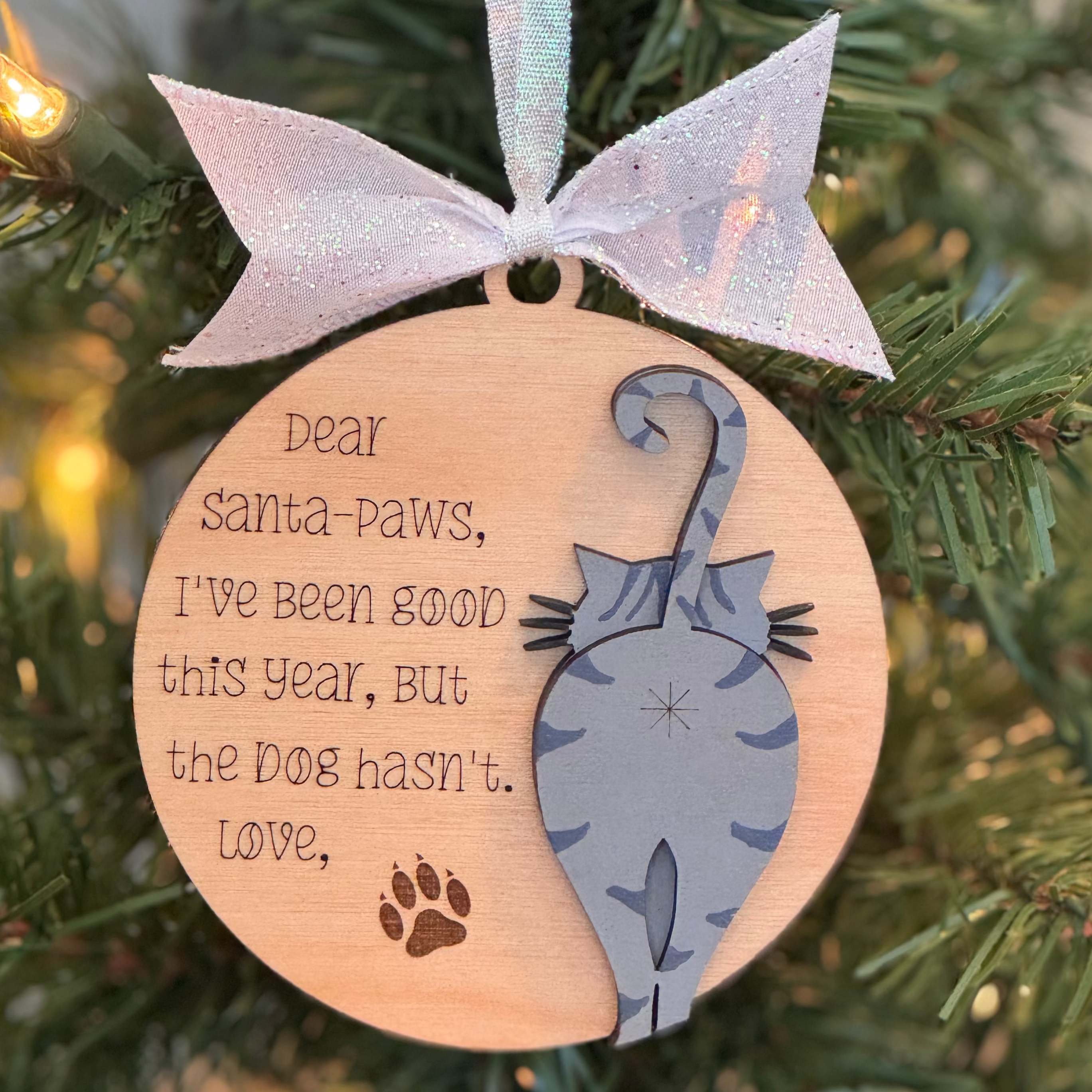 Dear Santa Paws - Cat