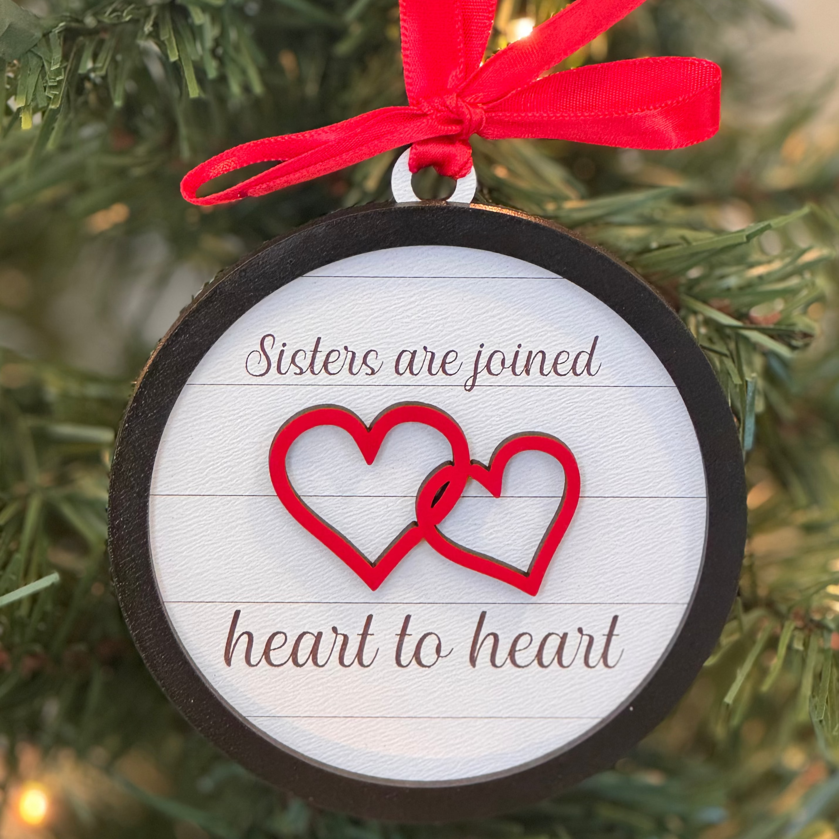 Sisters Joined Heart to Heart
