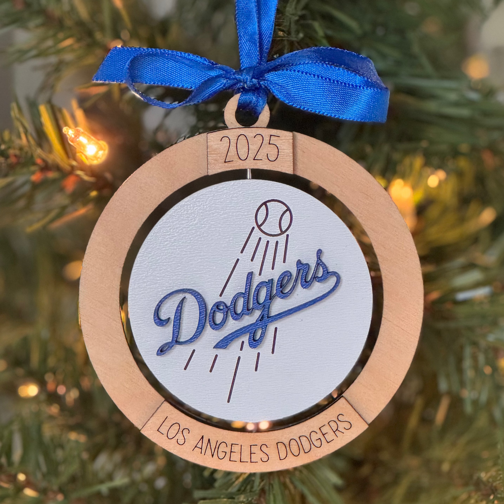 Boys in Blue Spinner Ornament